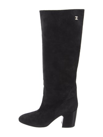 Chanel 2016 Interlocking CC Logo Boots