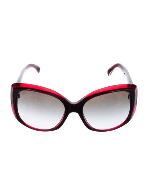 Chanel Mother of Pearl Interlocking CC Logo Sunglasses