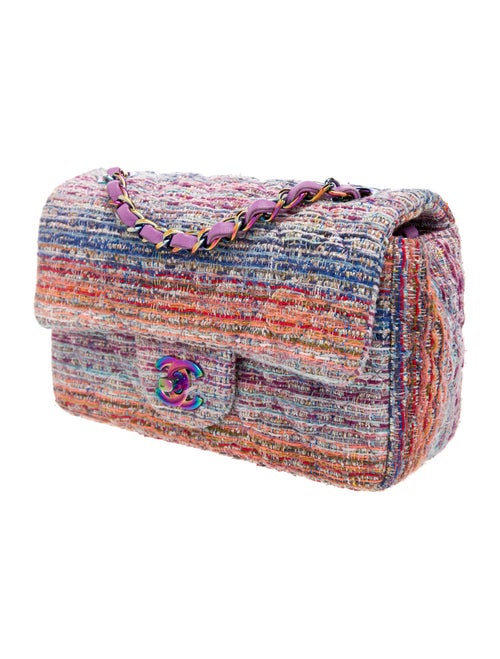 Chanel Classic Tweed Rectangular Mini Flap Bag