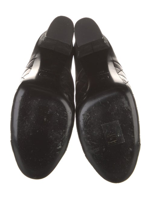 Chanel Leather Lace-Up Boots