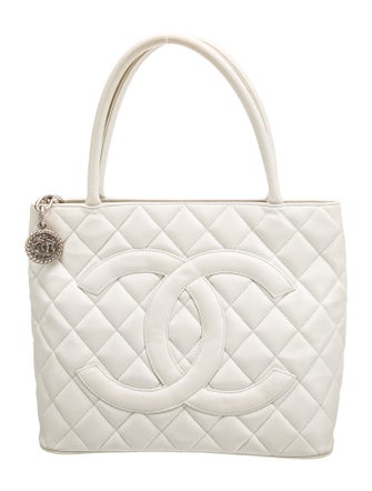 Chanel Caviar Medallion Tote