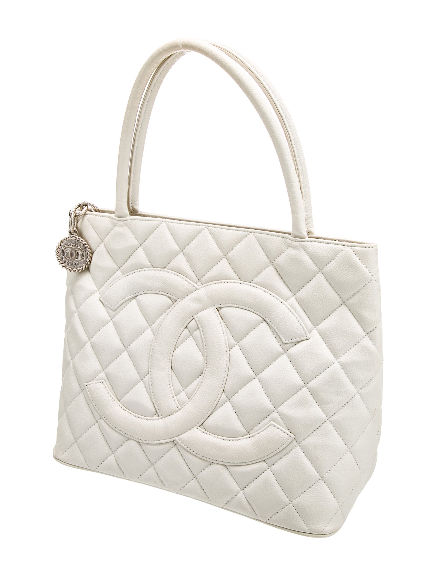 Chanel Caviar Medallion Tote