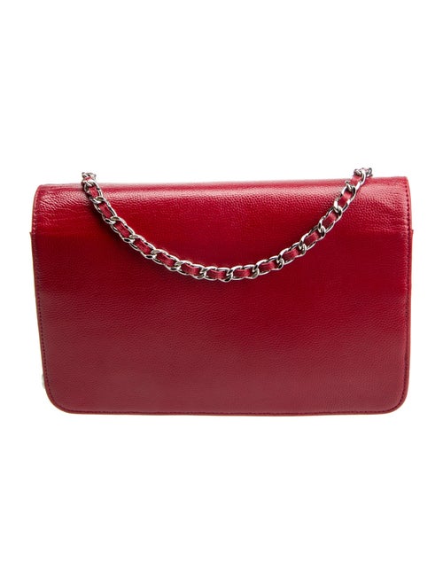 Chanel Caviar Sevruga Wallet On Chain