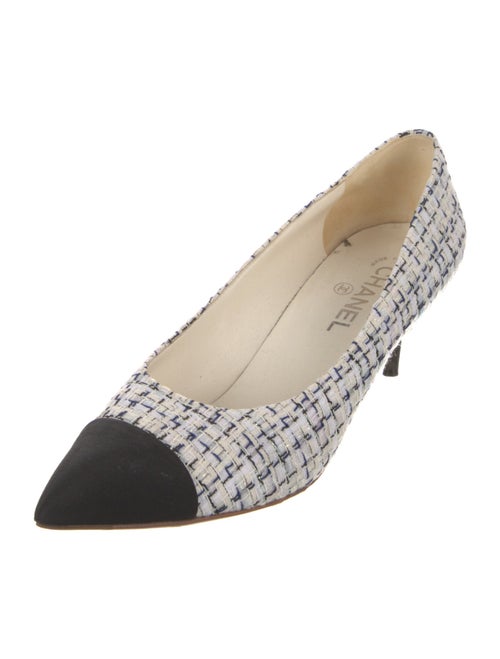 Chanel 2019 Faux Pearl Accents Pumps