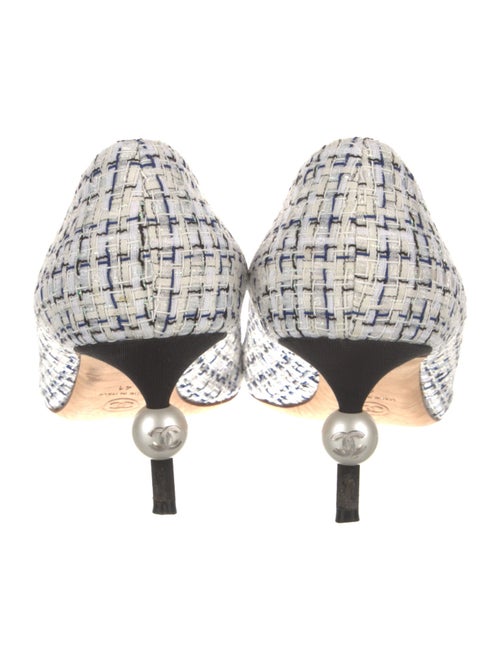 Chanel 2019 Faux Pearl Accents Pumps