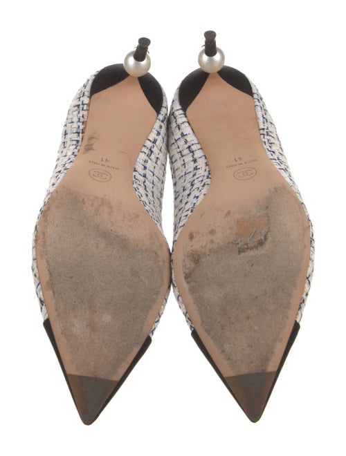 Chanel 2019 Faux Pearl Accents Pumps