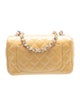 Chanel Quilted Patent Rectangular Mini Flap Bag