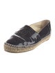 Chanel Interlocking CC Logo Patent Leather Espadrilles