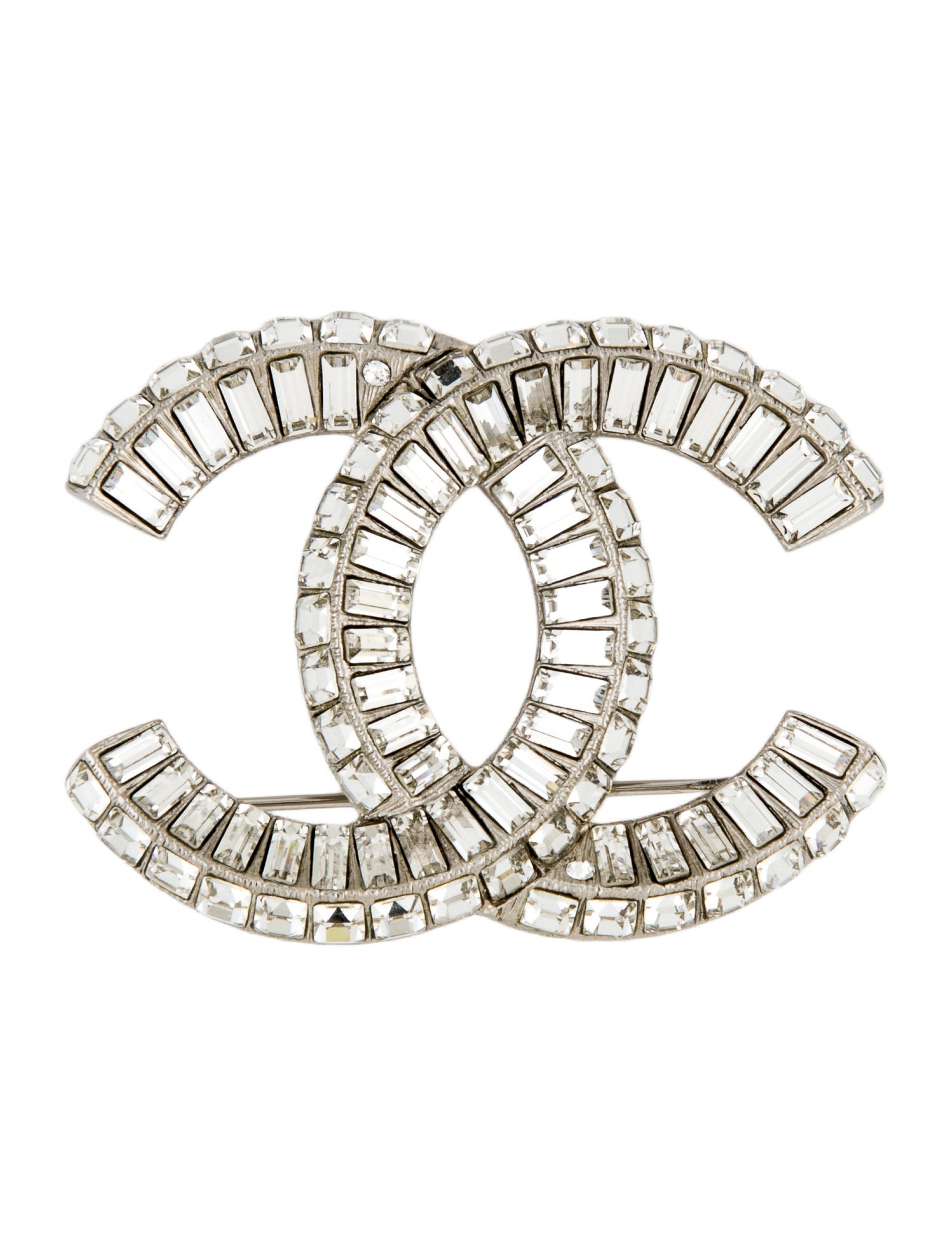 Chanel 2021 Strass CC Brooch w/ Tags