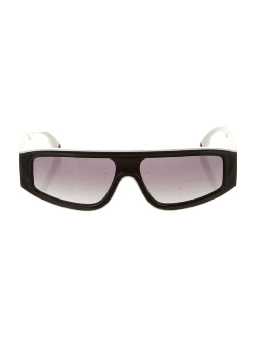 Chanel Interlocking CC Logo Shield Sunglasses
