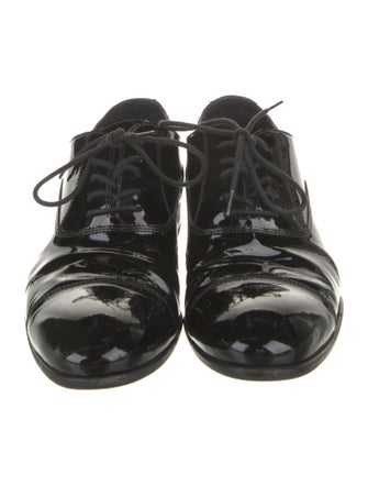 Chanel 2015 Patent Leather Oxfords