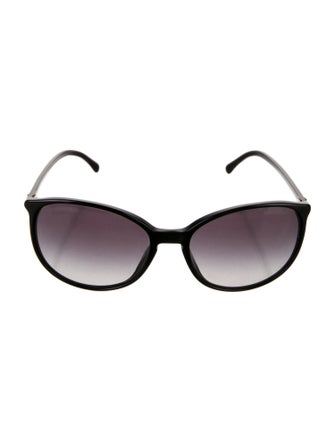 Chanel Interlocking CC Logo Oversize Sunglasses