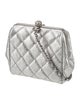 Chanel Quilted CC Evening Bag