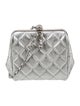 Chanel Quilted CC Evening Bag