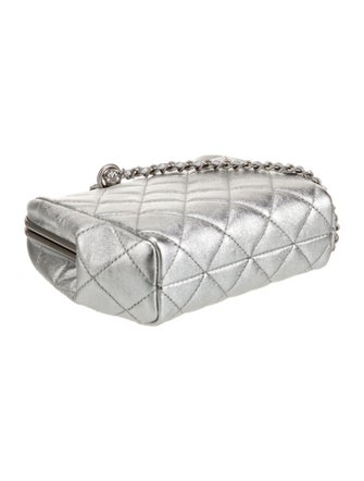 Chanel Quilted CC Evening Bag