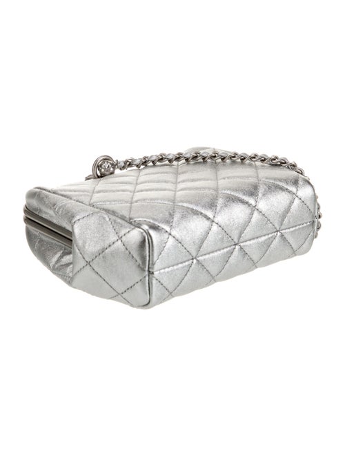 Chanel Quilted CC Evening Bag