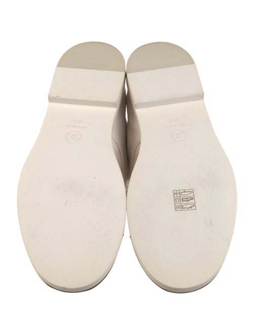 Chanel 2021 Interlocking CC Logo Lace-Up Boots