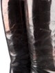 Chanel Interlocking CC Logo Calfskin Riding Boots