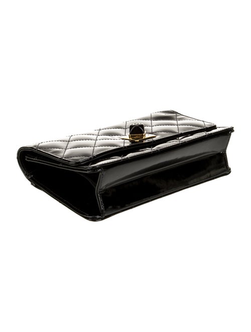 Chanel Quilted Patent Clutch