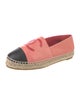 Chanel 2022 Interlocking CC Logo Espadrilles