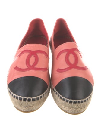 Chanel 2022 Interlocking CC Logo Espadrilles