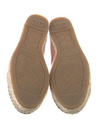 Chanel 2022 Interlocking CC Logo Espadrilles