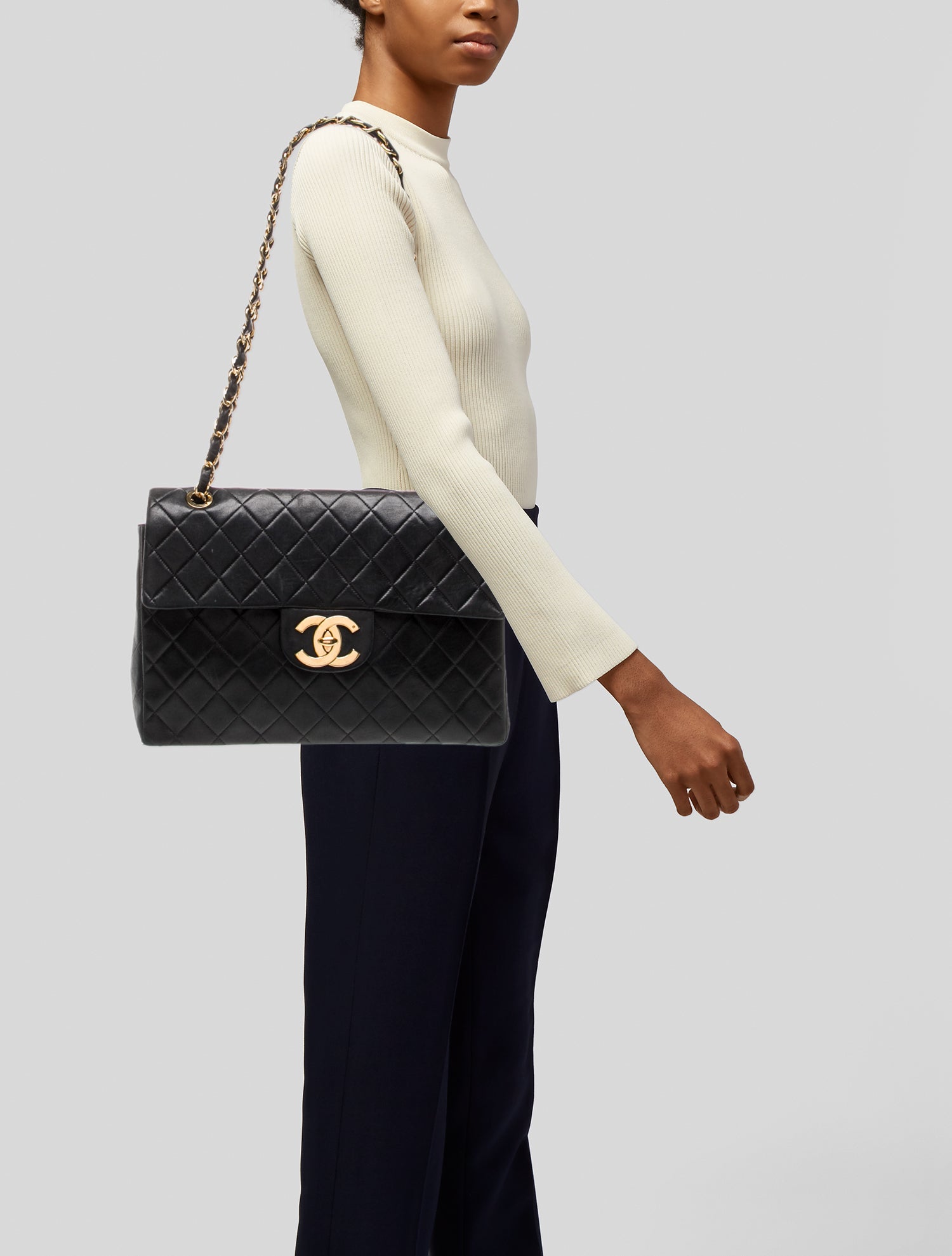 Chanel Classic Jumbo XL Maxi Flap Bag