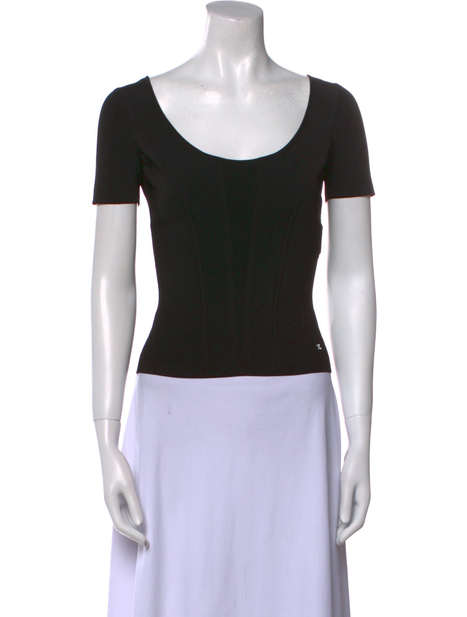 Chanel 2025 Scoop Neck T-Shirt