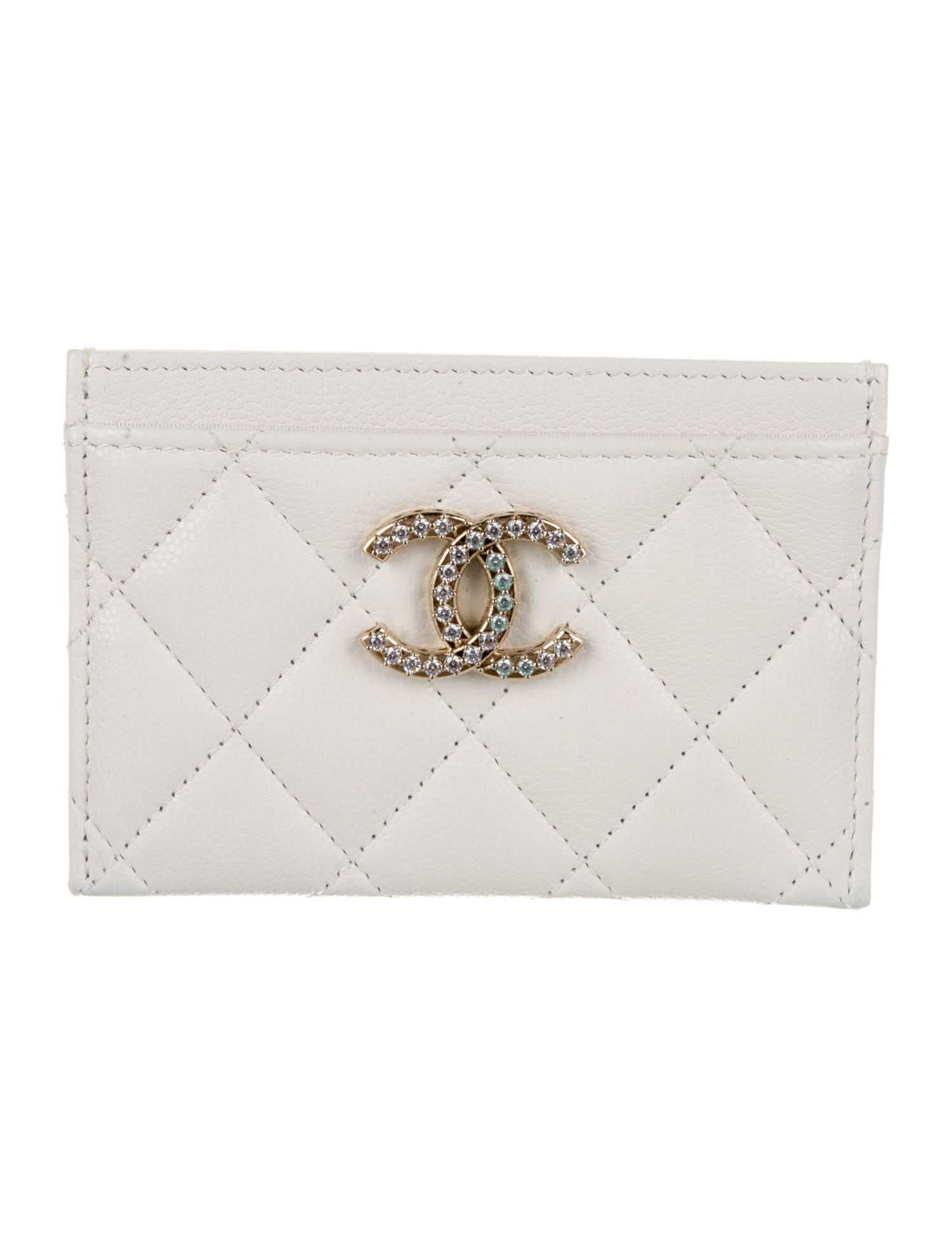 Chanel Interlocking CC Logo Card Holder