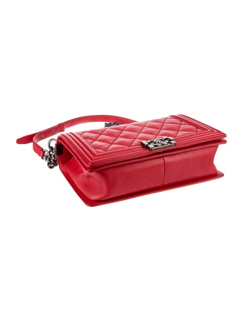 Chanel Large Double Stitch Boy Bag