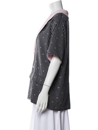 Chanel 2021 Striped Blazer