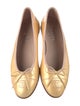 Chanel Interlocking CC Logo Patent Leather Ballet Flats