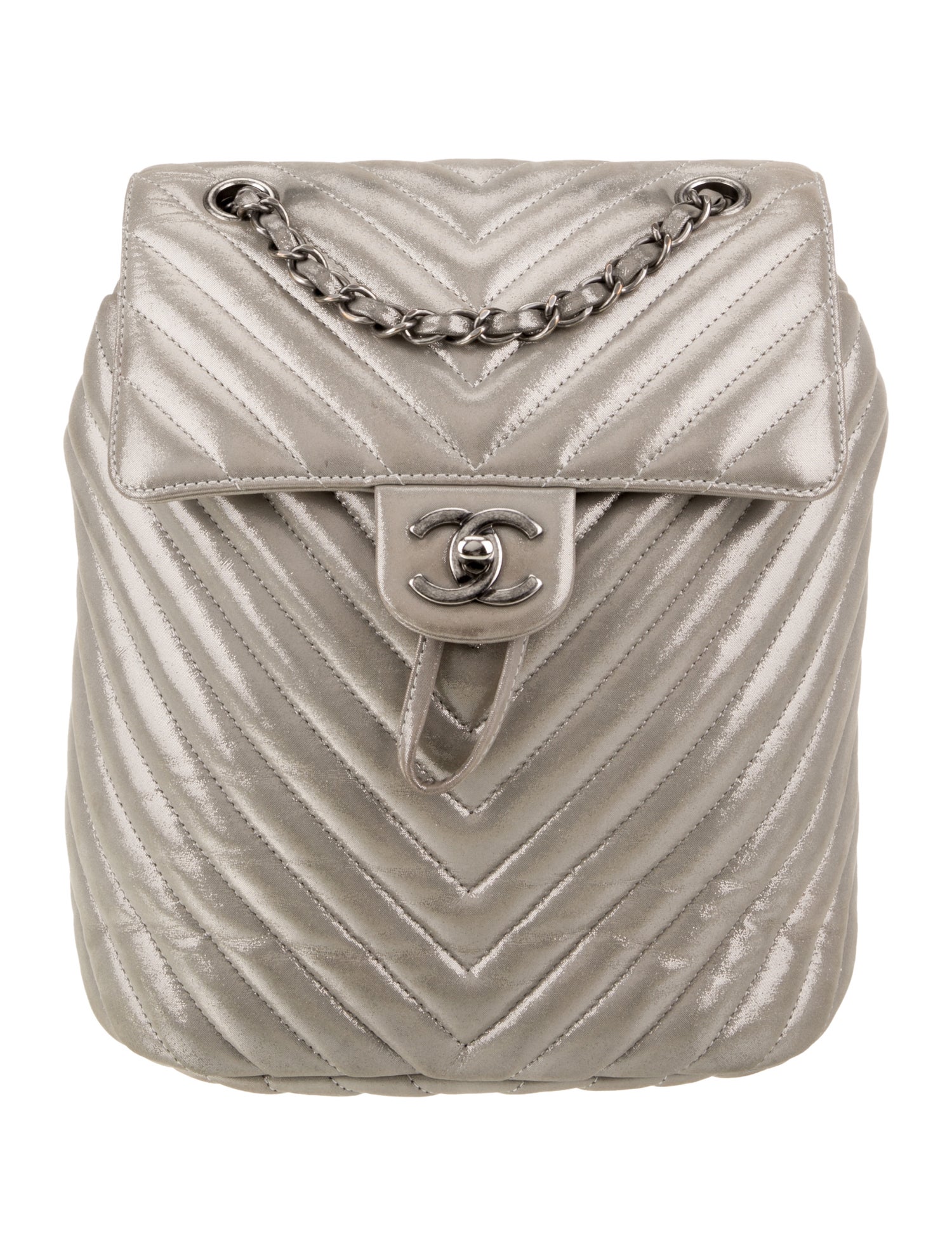 Chanel Small Chevron Urban Spirit Backpack