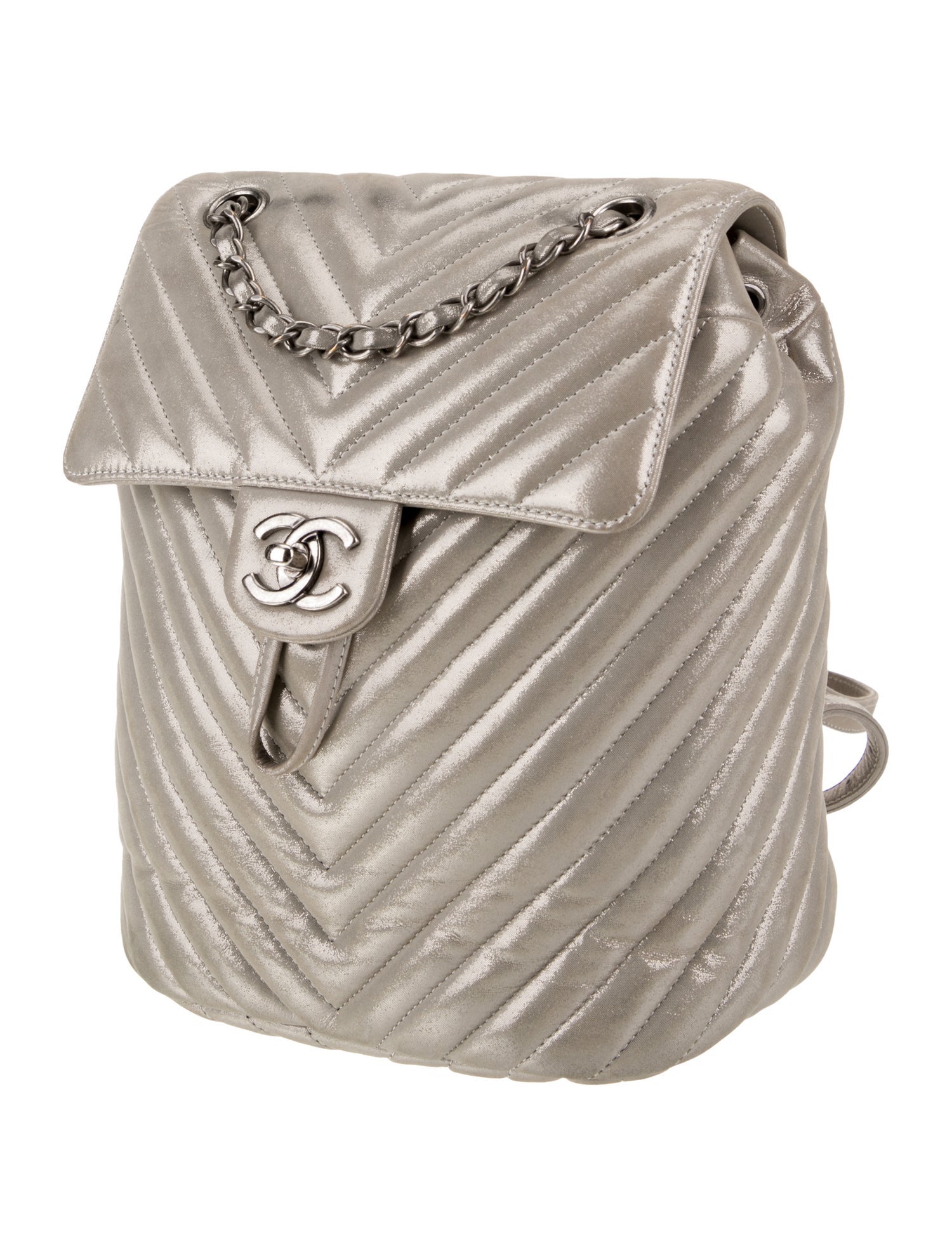 Chanel Small Chevron Urban Spirit Backpack