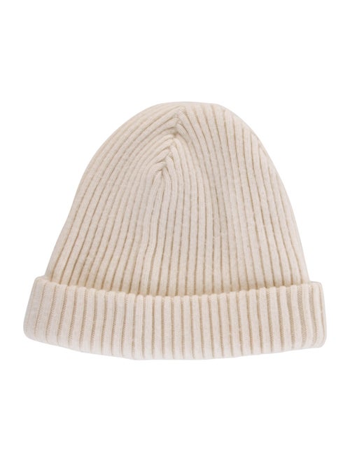 Chanel 2022 Sequin Logo Cashmere Beanie