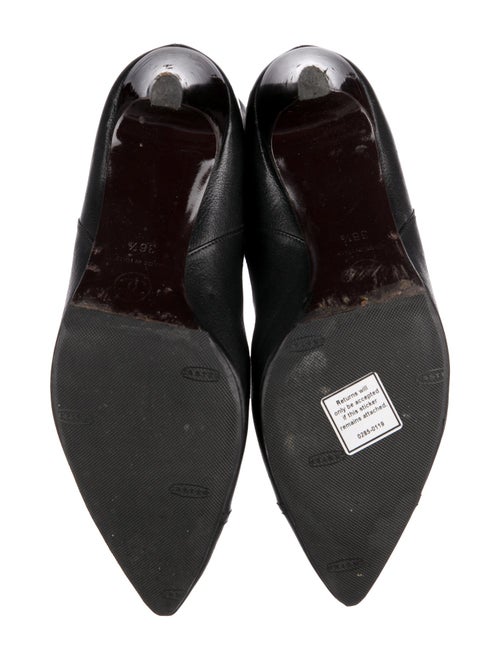 Chanel Interlocking CC Logo Leather Boots