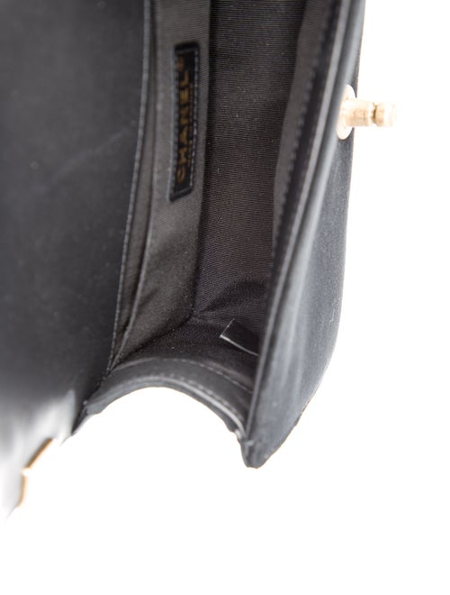 Chanel Small Strass Velvet Boy Bag