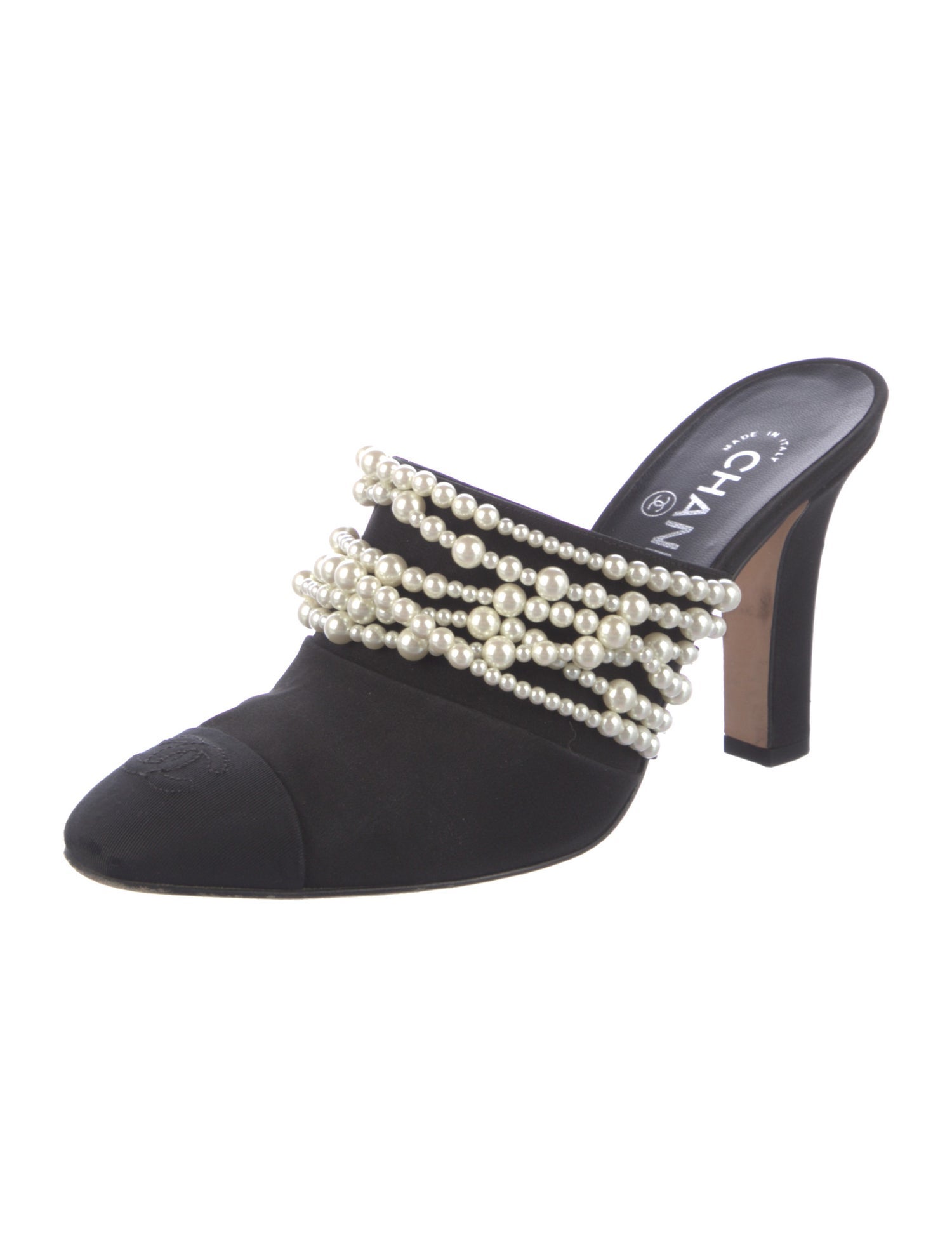 Chanel 2017 Interlocking CC Logo Mules