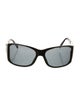 Chanel Interlocking CC Logo Square Sunglasses