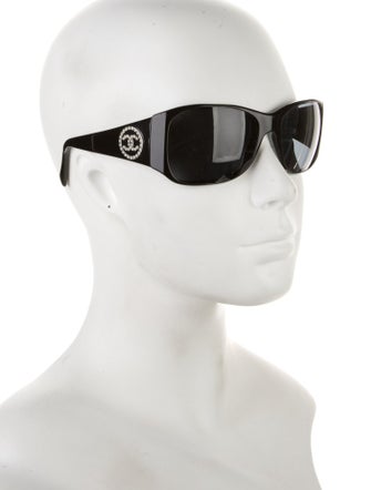 Chanel Interlocking CC Logo Square Sunglasses
