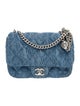 Chanel Mini Square Denim Sweetheart Crush Flap Bag