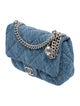 Chanel Mini Square Denim Sweetheart Crush Flap Bag