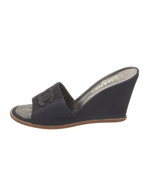 Chanel Denim Mules