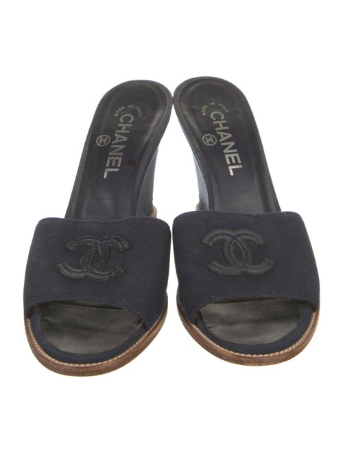 Chanel Denim Mules