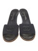 Chanel Denim Mules