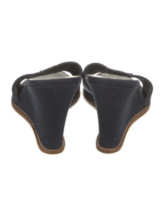 Chanel Denim Mules