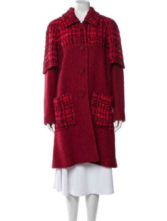 Chanel 2016 Tweed Pattern Coat