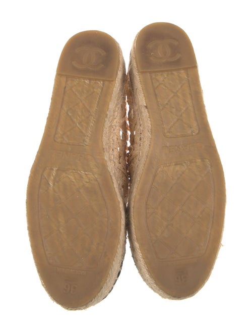 Chanel 2018 Interlocking CC Logo Espadrilles