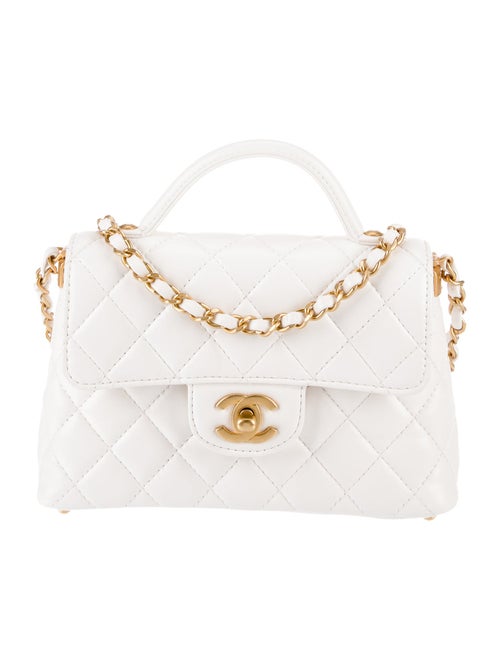 Chanel 2025 Small Top Handle Flap Bag