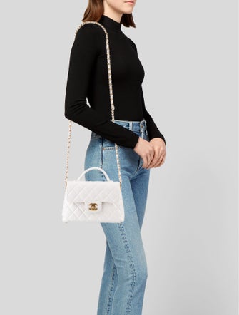 Chanel 2025 Small Top Handle Flap Bag